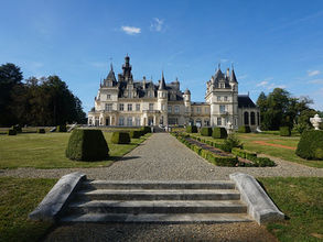 Le château de Valmirande près de Montréjeau dans le Comminges