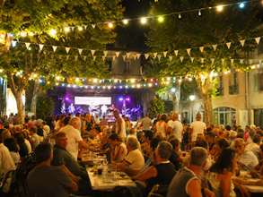 Fête de village dans le Comminges pendant le week-end du 15 août