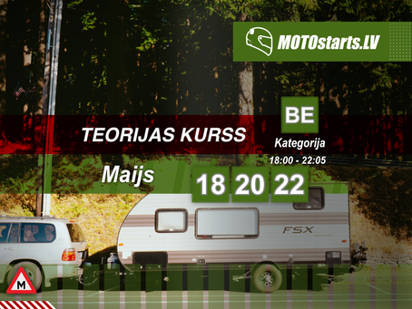Teorētiskās apmācības kurss - Maijs