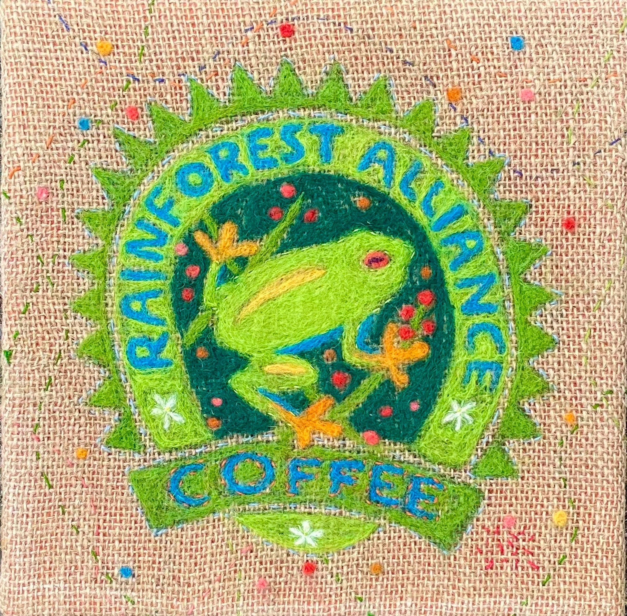 Rainforest Frog | Felt