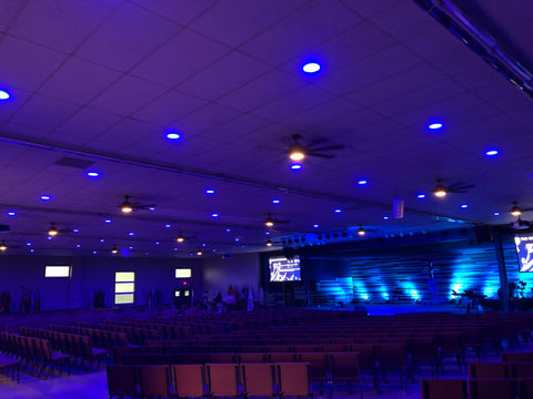 Cross Oak Camp & Retreat Center - House Lighting