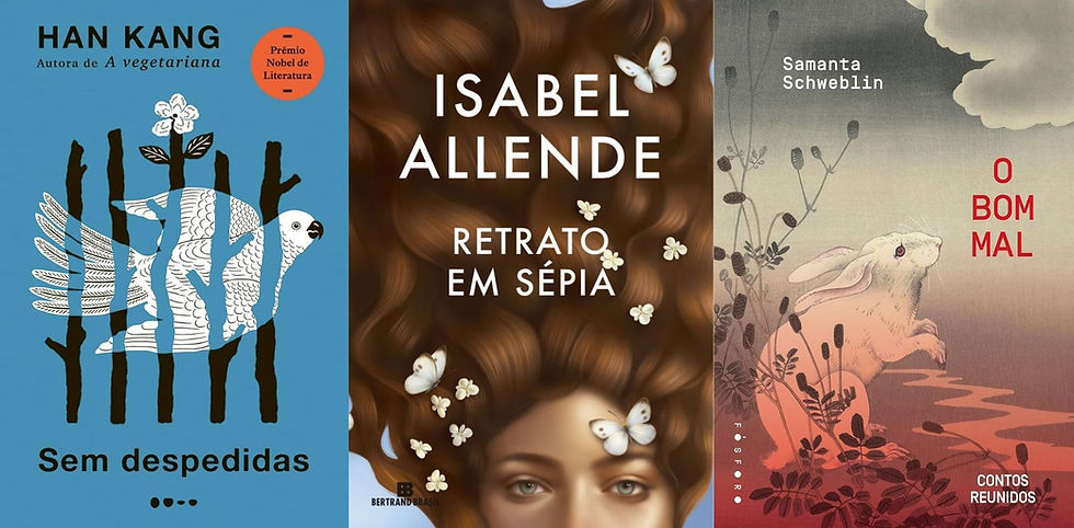 Mercado Editorial – Livros de autores estrangeiros que foram lançados nas livrarias brasileiras em maio e junho de 2025