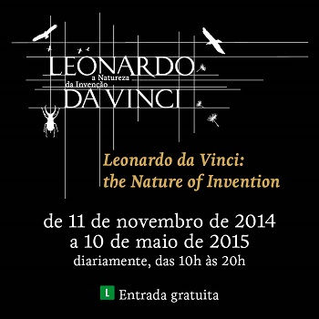 Exposições: Leonardo Da Vinci, A Natureza da Inovação - As invenções do gênio italiano