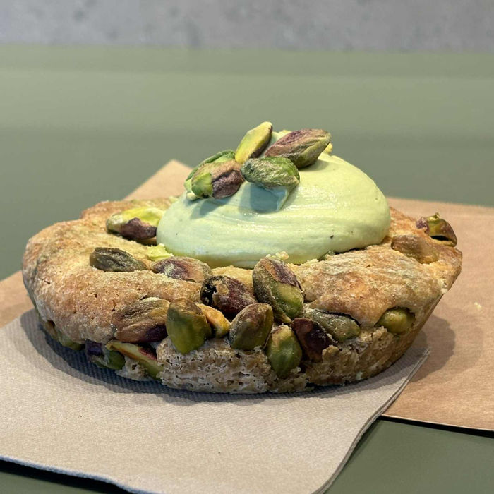 Pistacie cookie fra Smør PÅ Brød i Horsens