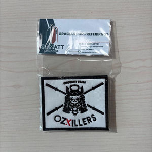 PARCHES BORDADOS PERSONALIZADOS OZAKILLERS CROSSFIT