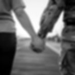holding hands