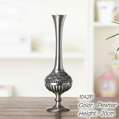 Thumbnail: European Vintage Home Vase Retro Art Craft Wedding Decor