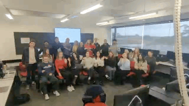 Goodbye for now! (GIF: Louie Cina)