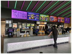 Interior of Reading Cinema Millers Junction