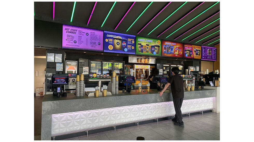 Interior of Reading Cinema Millers Junction