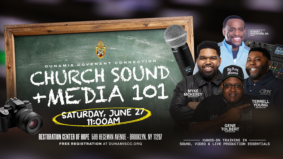 Church Sound & Media 101