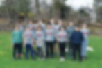 The Falcons' 2025 Ultimate squad warriors were dynamic with the discs as the flight paths were always on the radar for success. (Photo courtesy of The Foote School.)