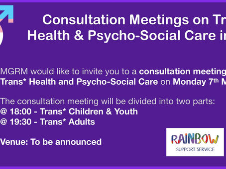 Trans* Health & Psycho-Social Care Consultation Meeting