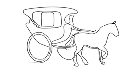 Kutsche Illustration