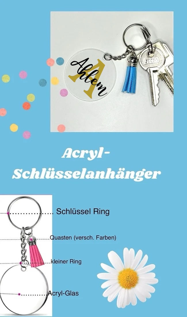 Miniature : Porte-clés Plexiglas