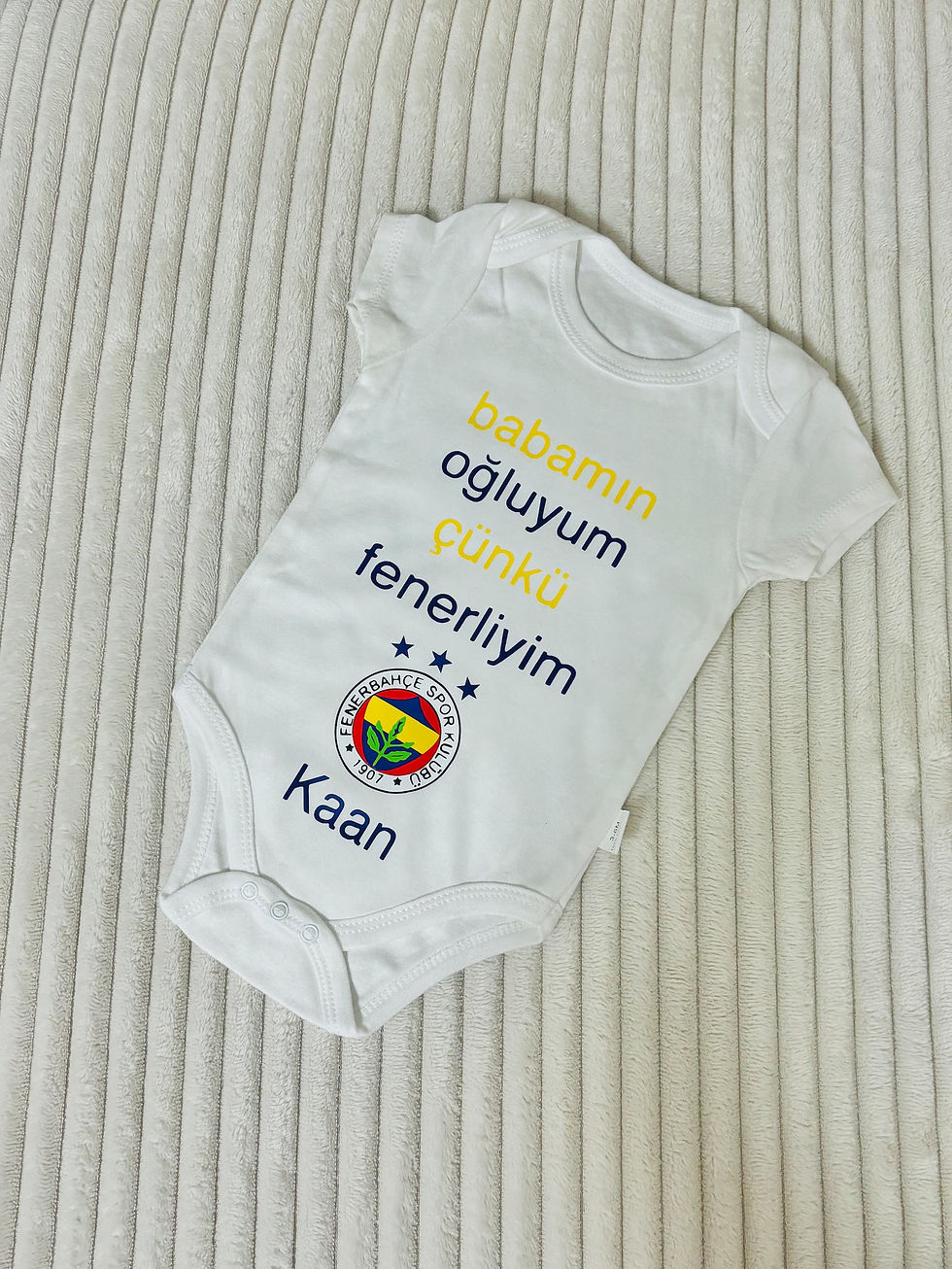 Miniaturbild: Fenerbahce Babybody Personalisiert Oglum ve Kizim