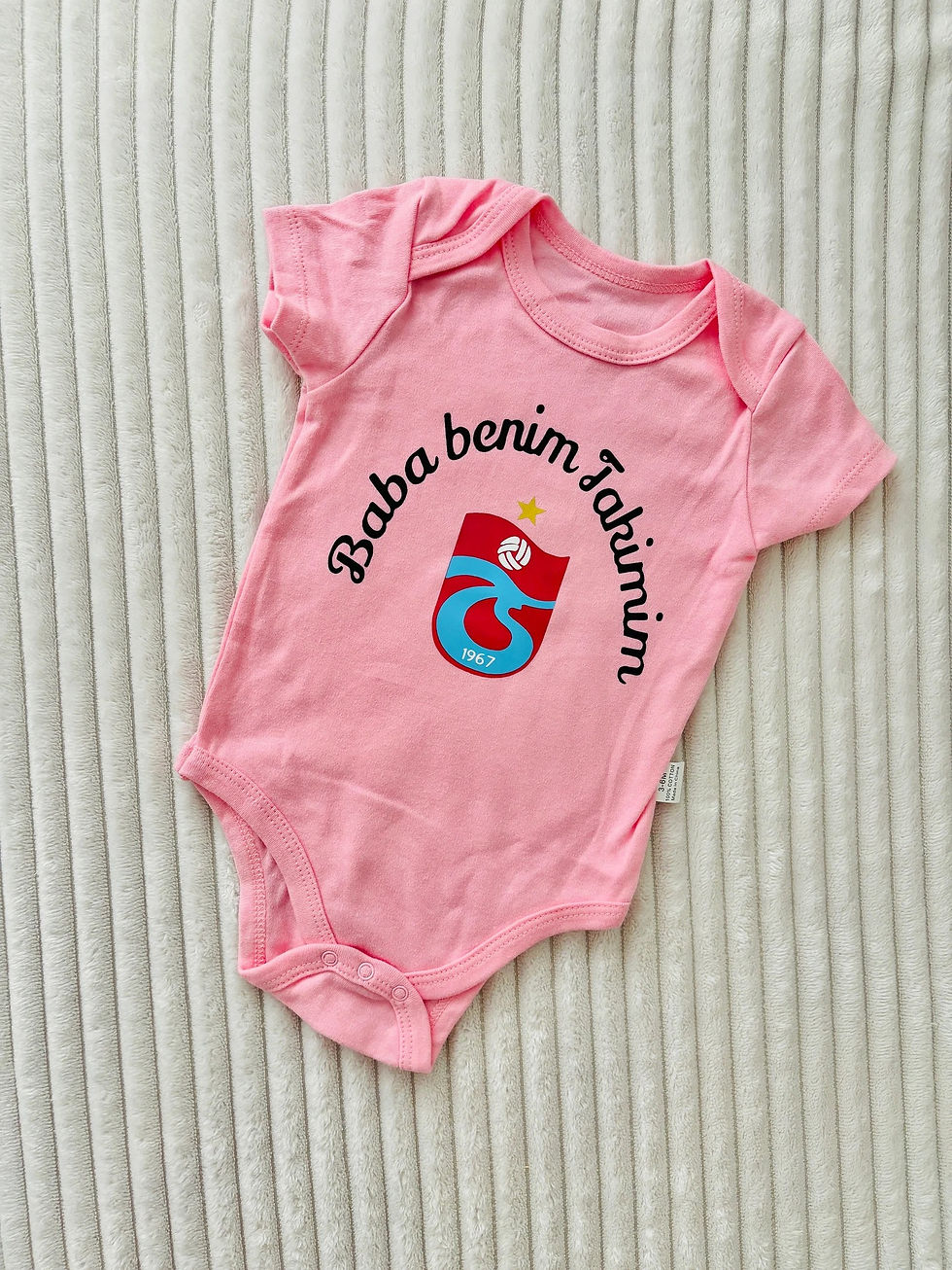 Miniaturbild: Trabzonspor Set Babybody, Babyhandschuhe, Babymütze