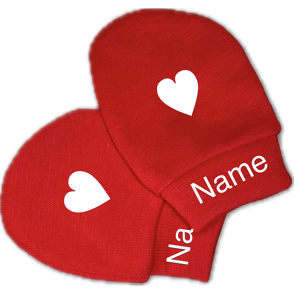 Thumbnail: Baby gloves and hat