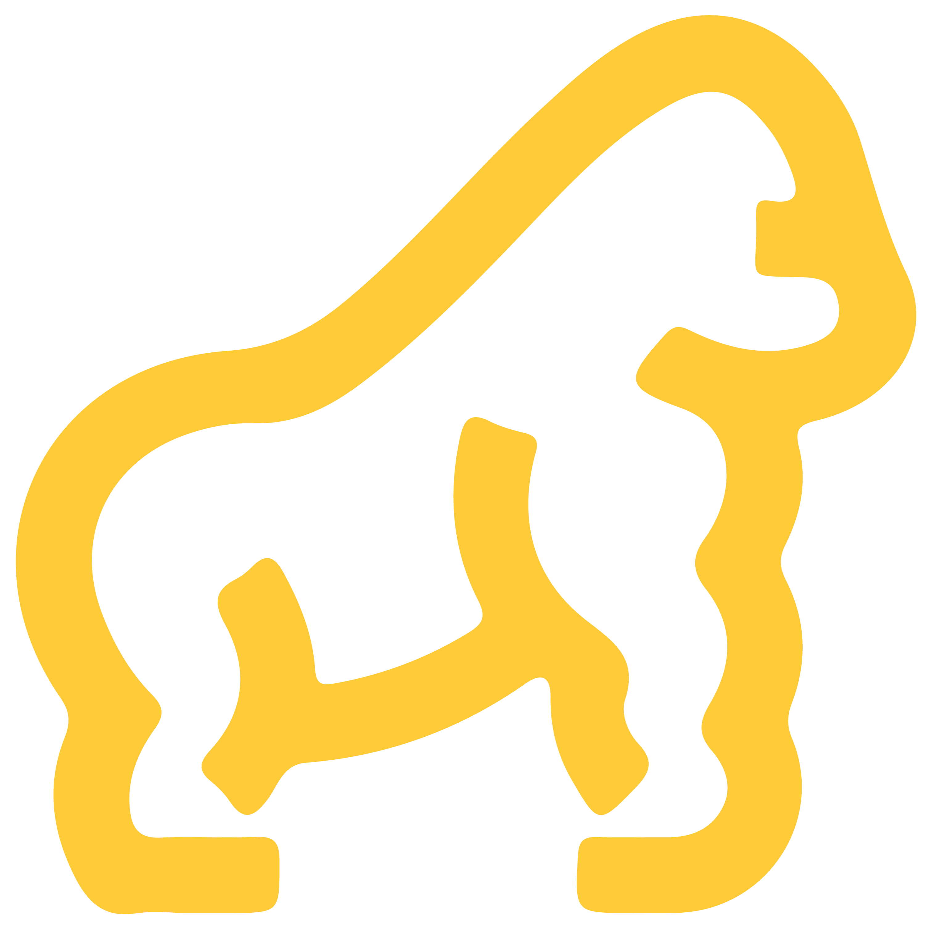 Logo gorille jaune