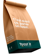 Toast it c'est un repas pour le midi et le soir disponible à emporte à Rennes, disponible aussi sur Deliveroo et Uber It et via notre Click and Collet. Toast it c'est une alternative aux burgers, poké, salades ou la fast-food