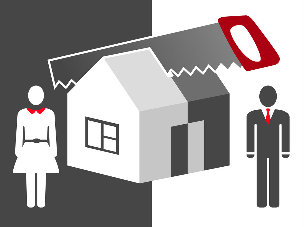 How to divide the house in a divorce