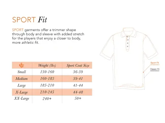 Thumbnail: Maxwell Polo - Sport Fit LARGE