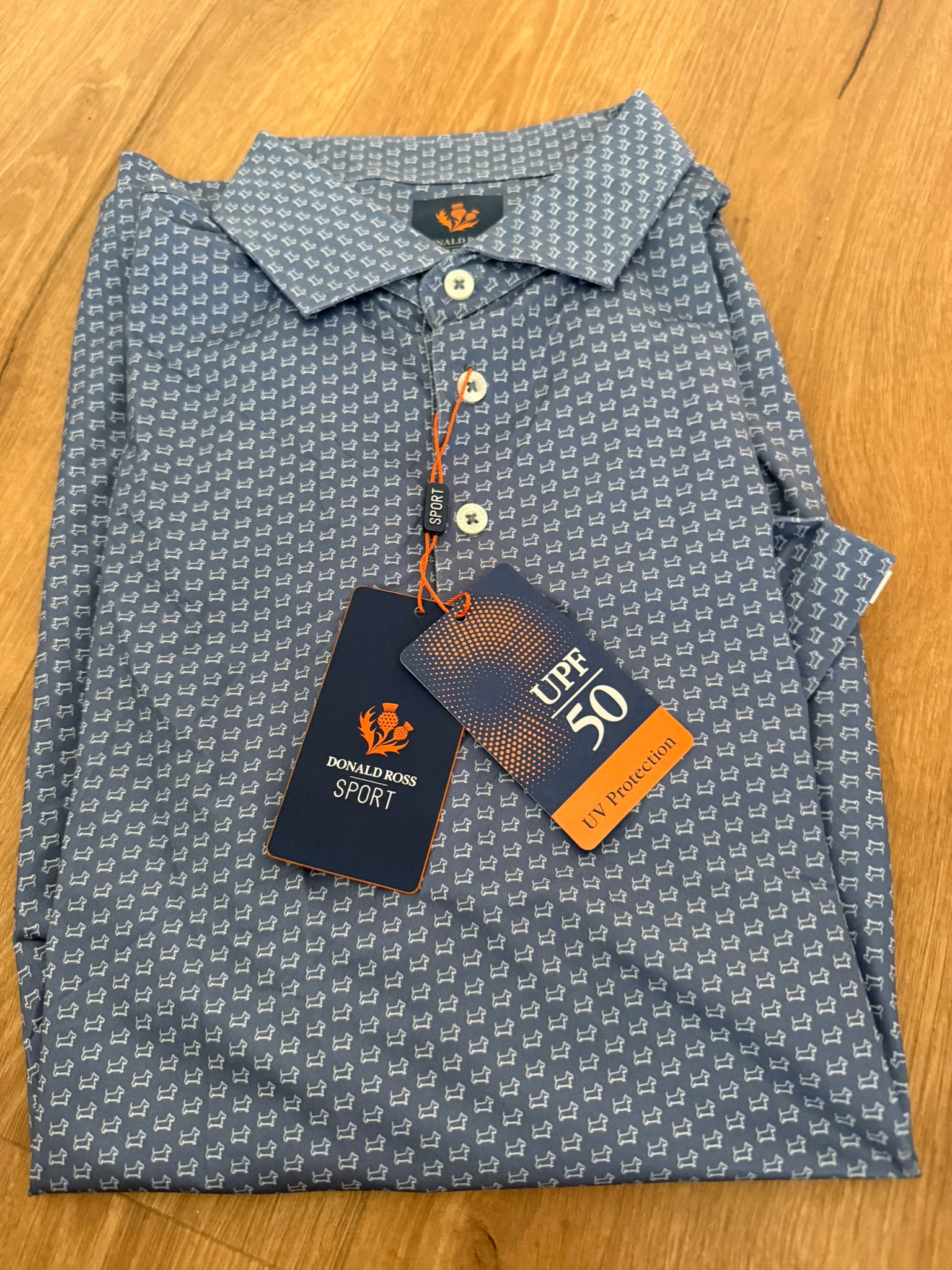 Marvin Short Sleeve Polo - Sport Fit LARGE