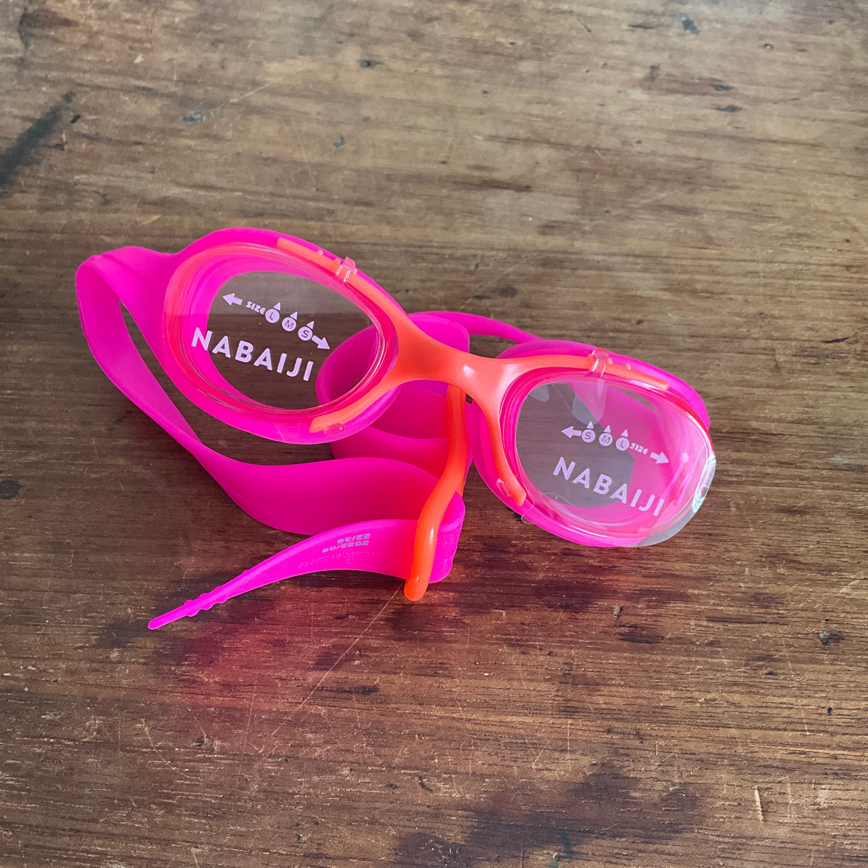 Pink Nabaiji goggles