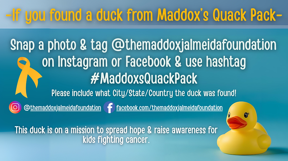 This duck is on a mission to spread hope & raise awareness for kids fighting cancer..png