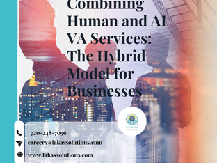 Combining Human and AI VA Services: The Hybrid Model for Businesses