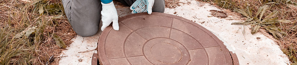 Private well head inspection during a residential property inspection