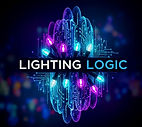 Lighting Logic logo, professional Christmas light installation and holiday lighting services in Michigan, Ohio, and South Car