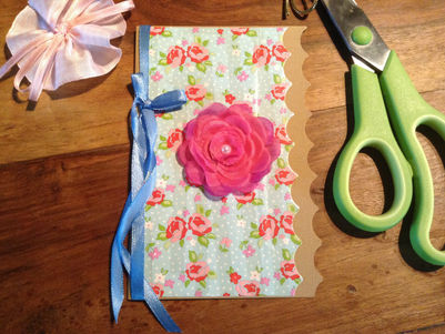 Last year´s handmade card.
