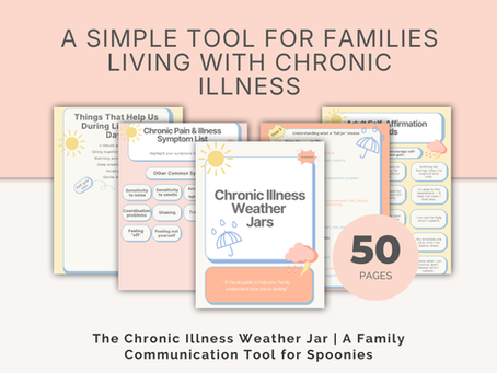 How the Chronic Illness Weather Jar System Works