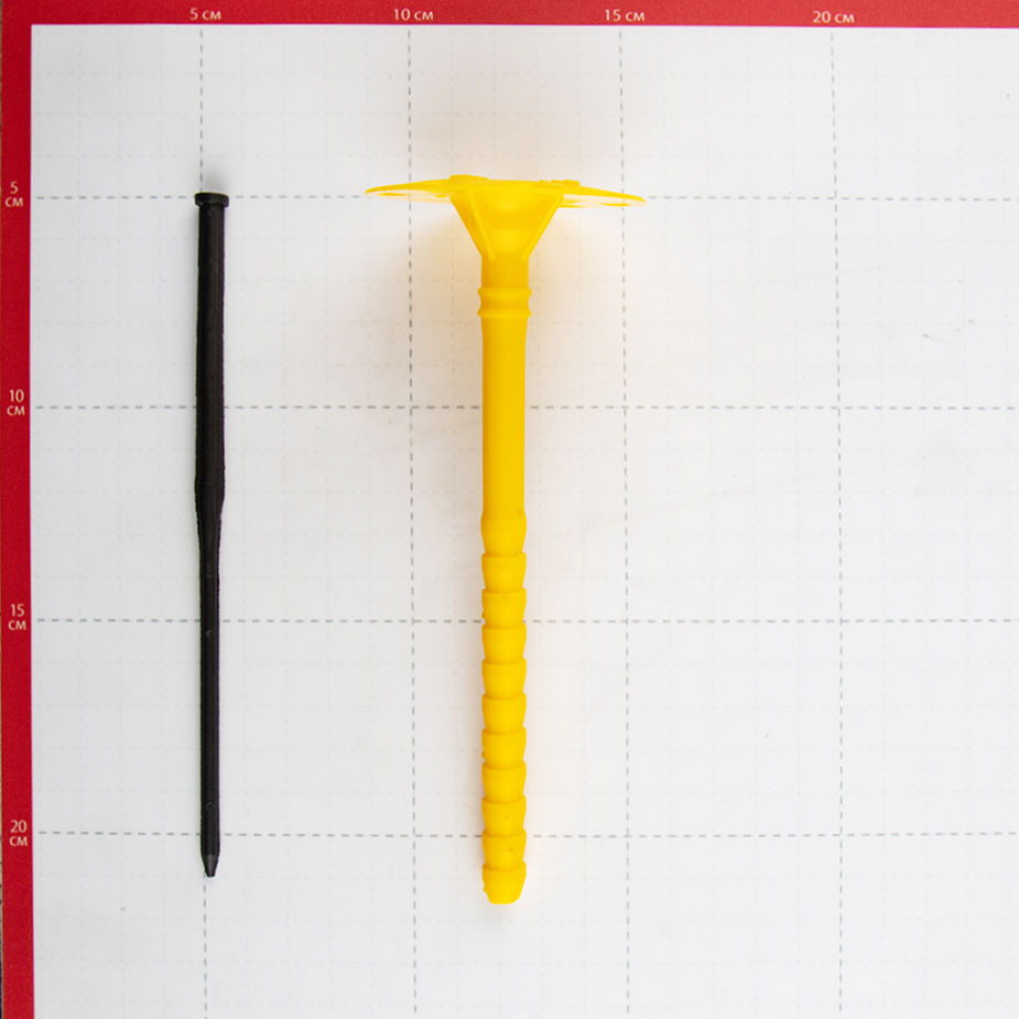 Миниатюра: Дюбель для теплоизоляции Bau-Fix 10х160 мм пластиковый гвоздь (250 шт.)