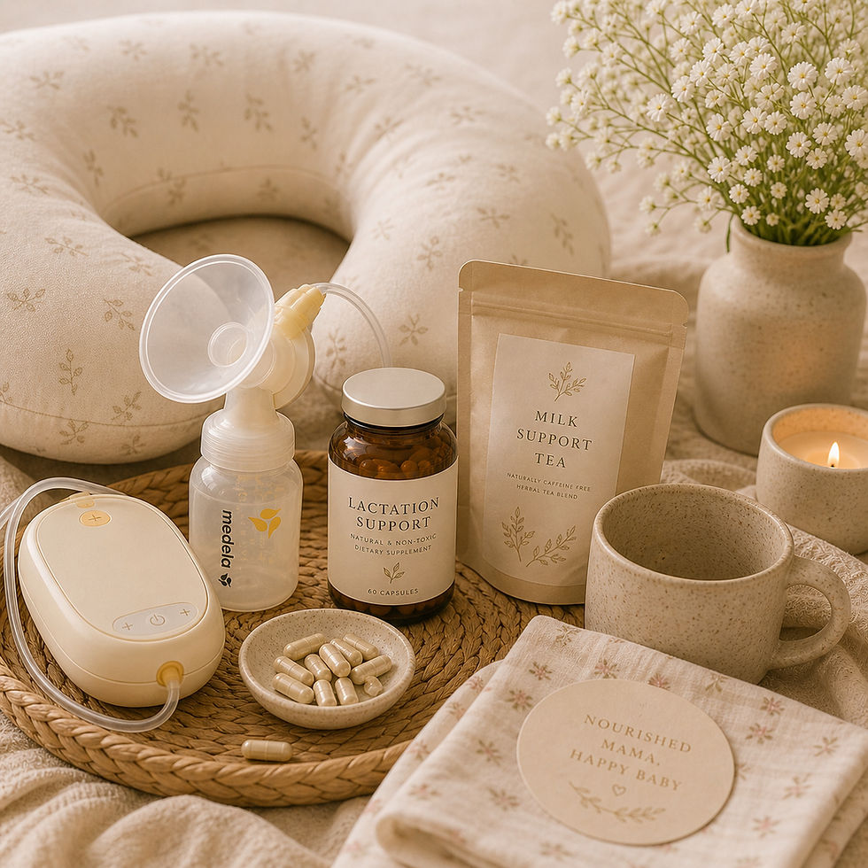 Natural Breastfeeding Essentials: Clean & Non-Toxic Support for Nursing Moms