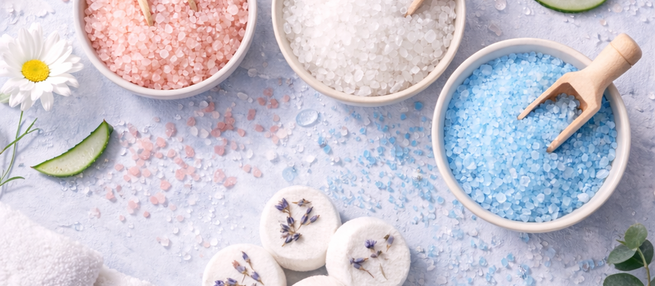 Toxin-Free Bath Salts & Shower Steamers