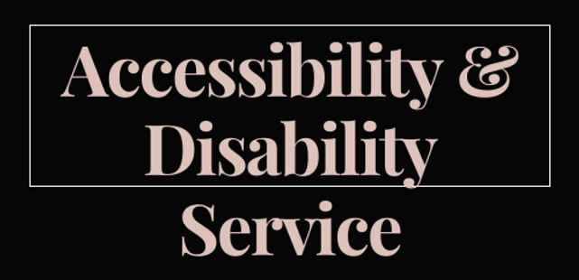 Accessibility & Disability Service