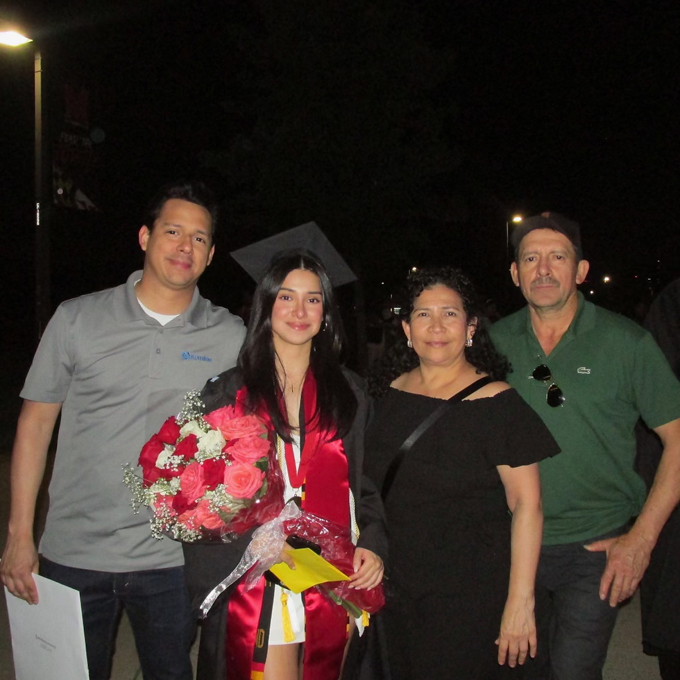 Photo of the Moscoso-Morales Family. (Courtesy of Rashel Moscoso-Morales)
