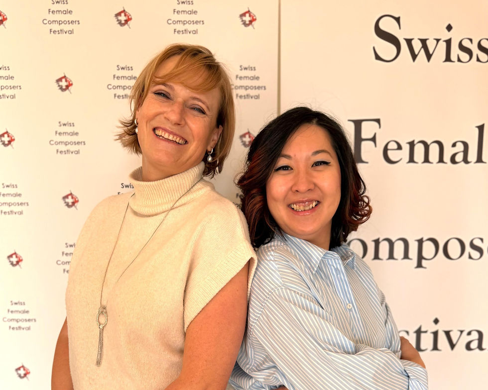 Konzert des Festivals der Schweizer Komponistinnen und Botschafterin der Piano Collection