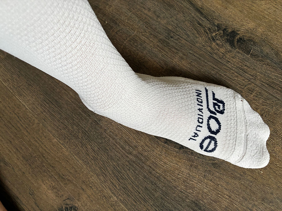 Thumbnail: HBS Cycling Socks Woven "Ednless Summer"