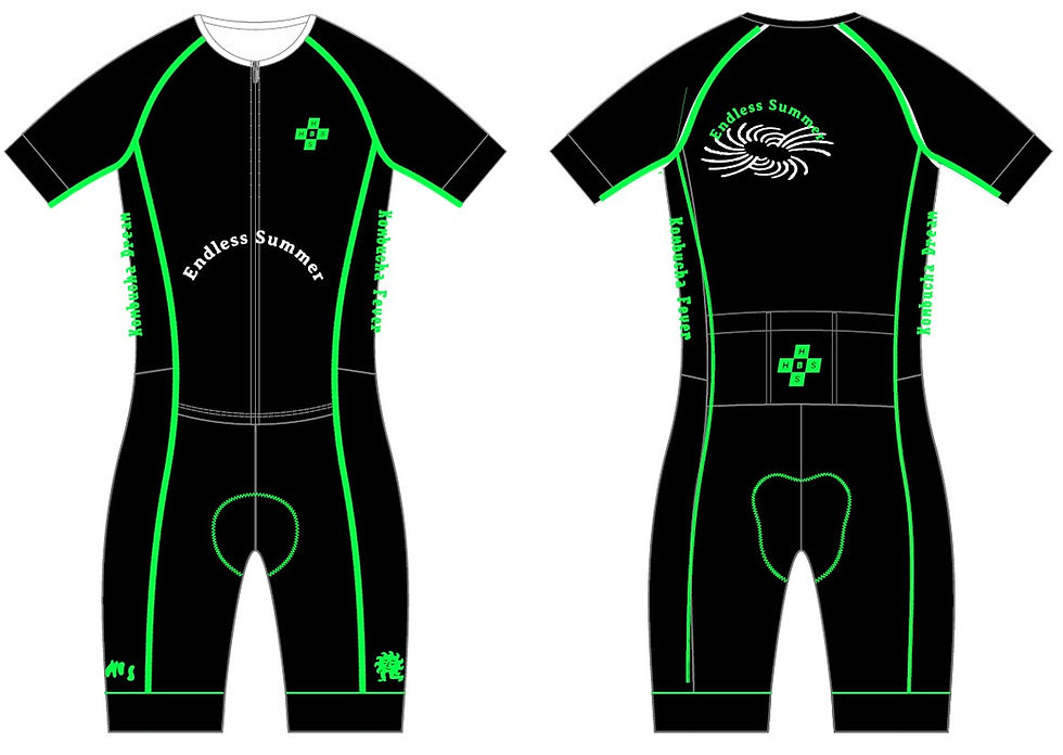 Miniaturbild: HBS Road Suit TEMPO "Endless Summer" Contrast Stitching