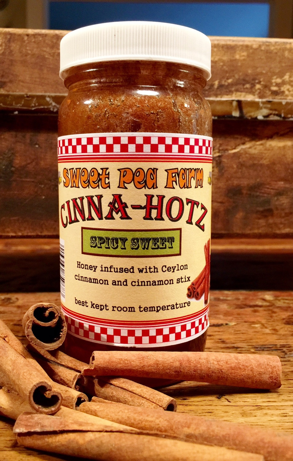 Cinna Hotz - cinnamon infused honey