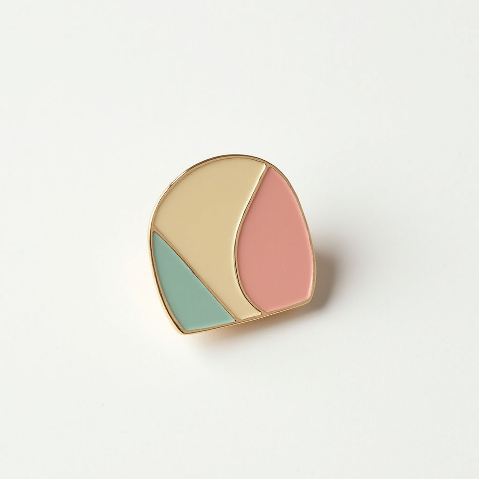 Geometric Enamel Pin