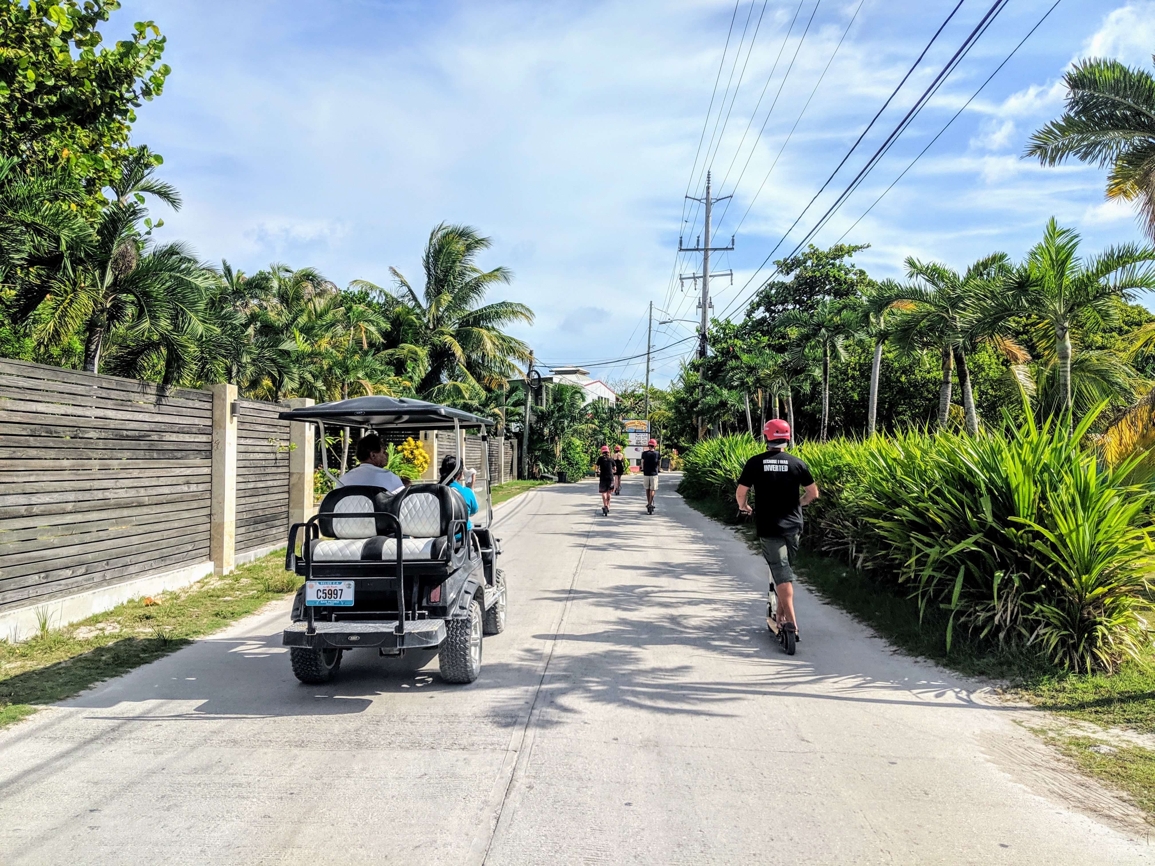Golf cart -its how we get around!