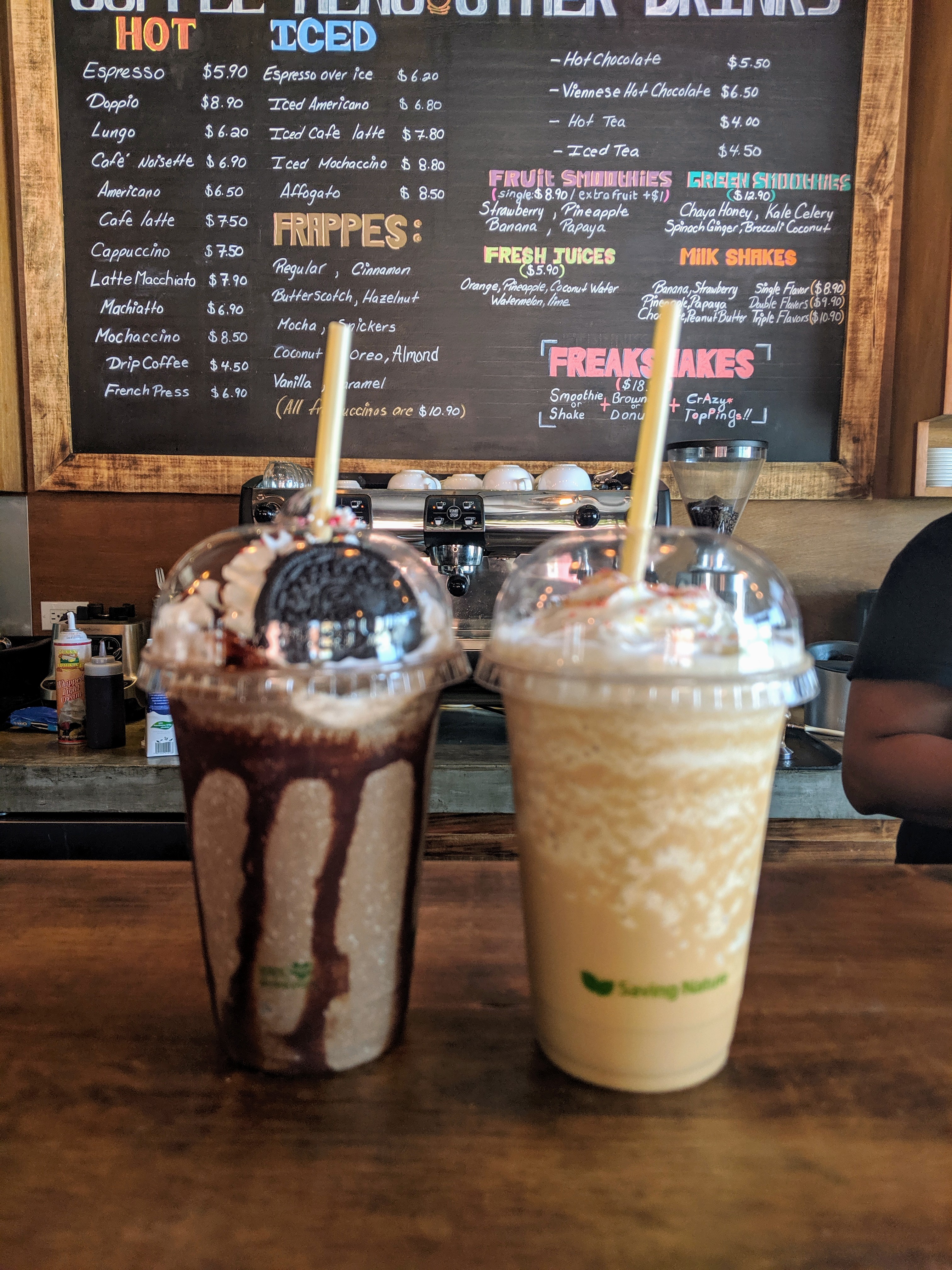 Flight Cafe Frappes