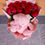 Thumbnail: Bouquet of Pink Roses with Teddy Bear (for all occasions)