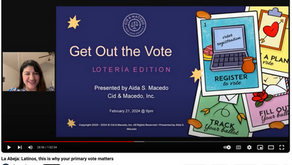 Get Out the Vote Lotería Edition