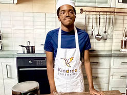 A Kindred Student Takes His Baking Skills Home
