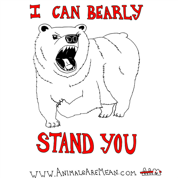 Squirrels Are Mean, a webcomic sketch drawing from Brittany St. Julien, Animals Are Mean 